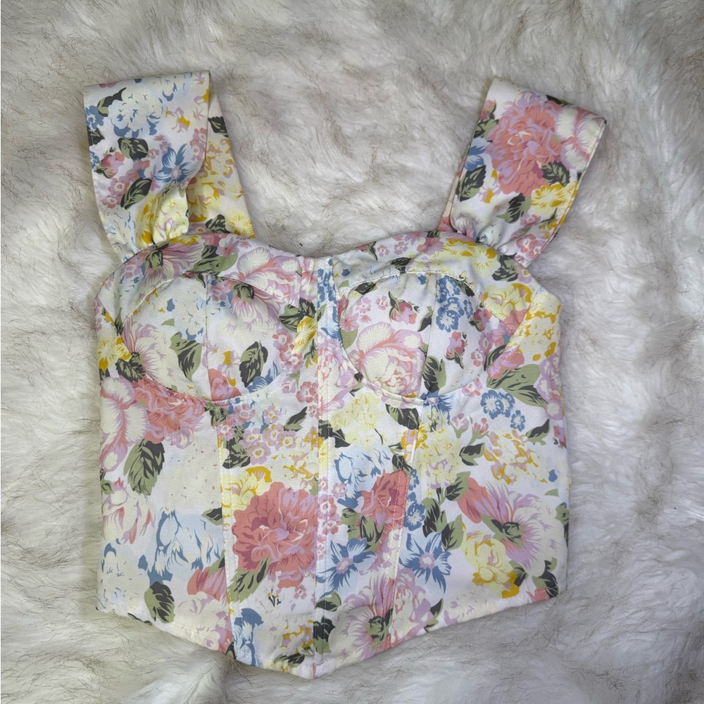 Floral Print Women's Top